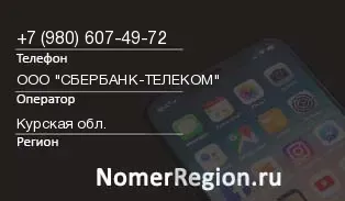 Кто звонил с 9806074972 - регион и оператор